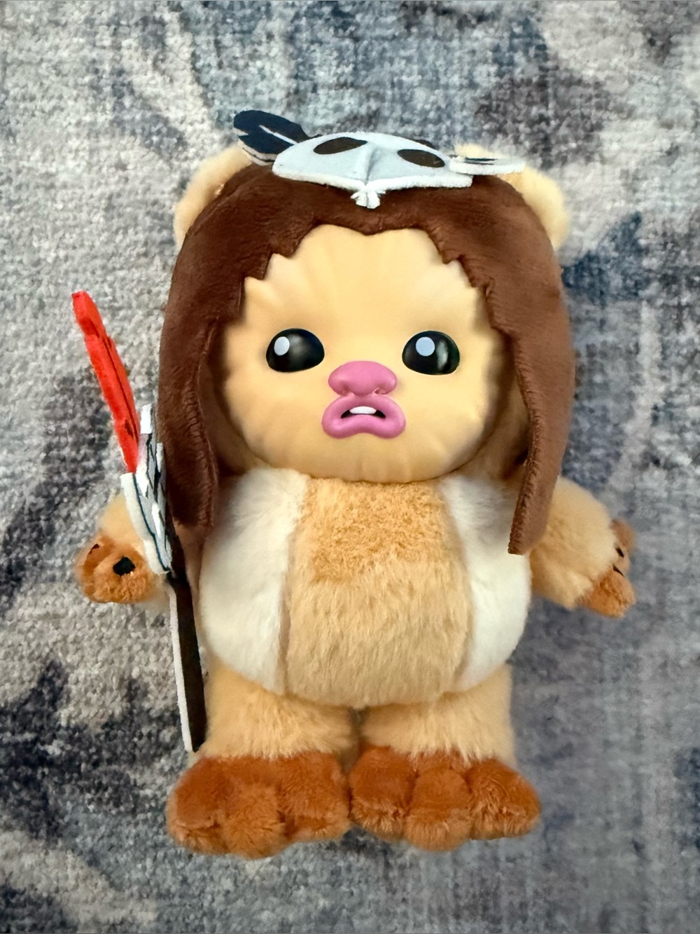Disney Star Wars Hot Toys Cosbi Ewoks Plush Keychain - Logray - Picture 2 of 8